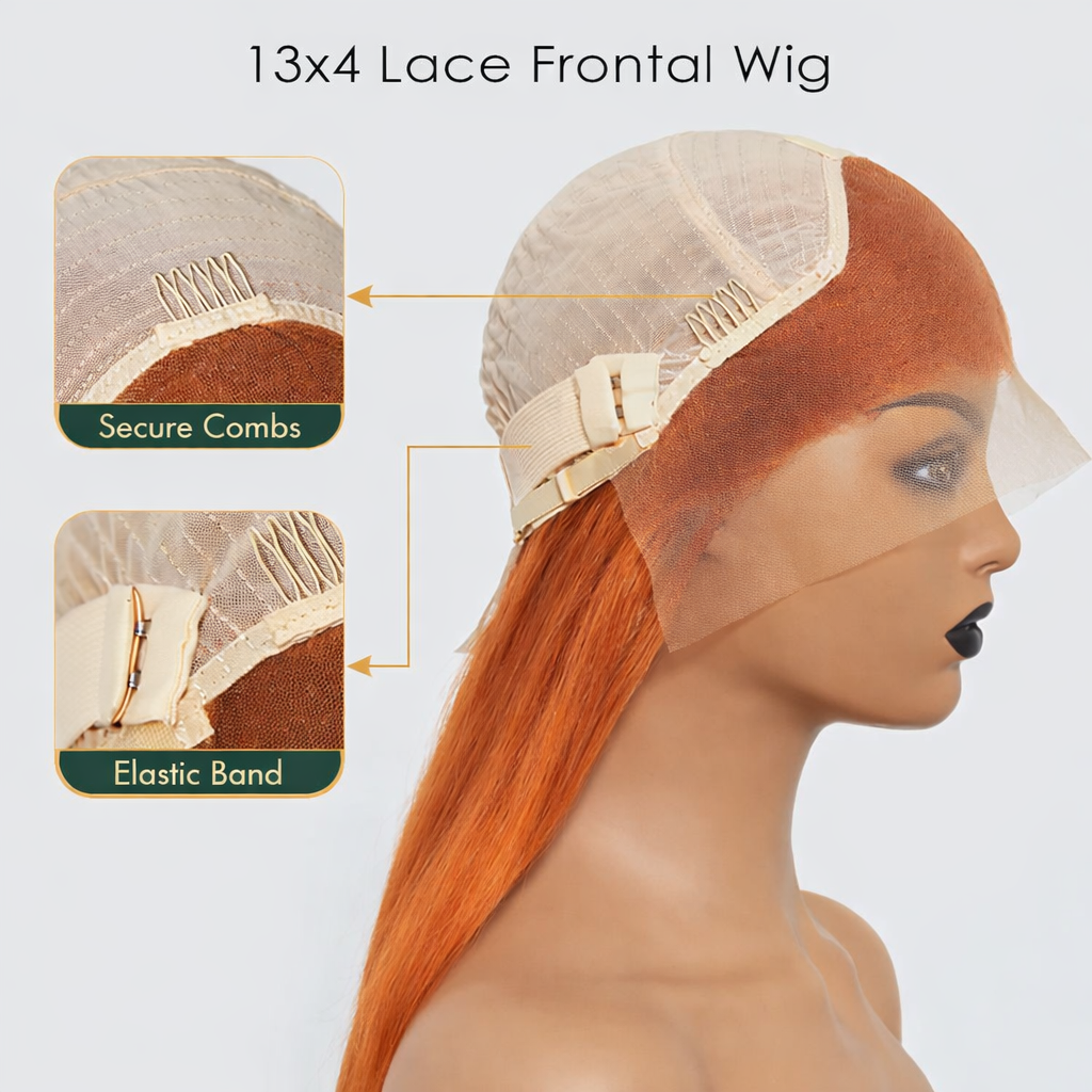 Ginger 13x6 Lace Frontal Straight Wig